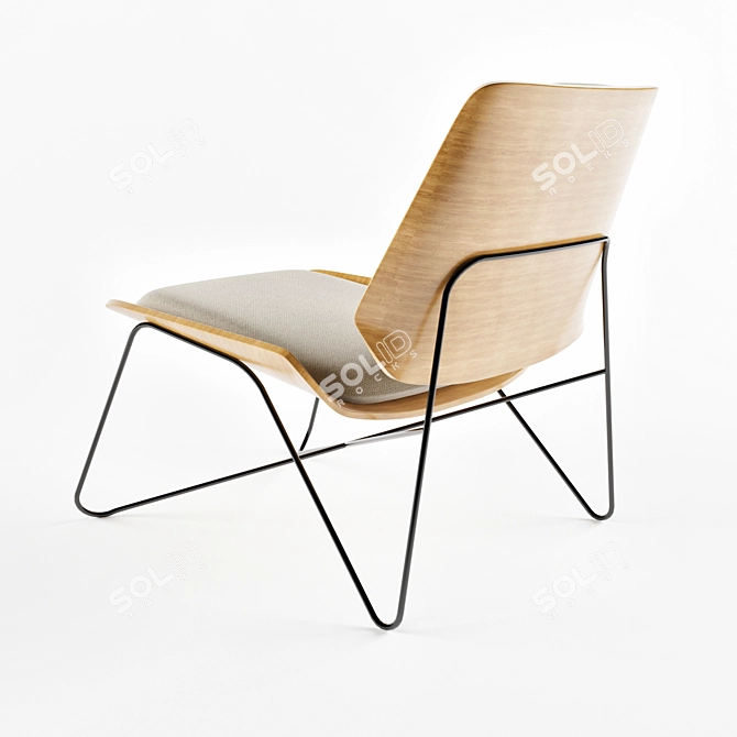 Modern Ergonomic Chair - 3D Model & Textures 3D model image 3