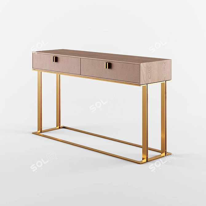 BRISBANE Console: Elegant and Functional 3D model image 2