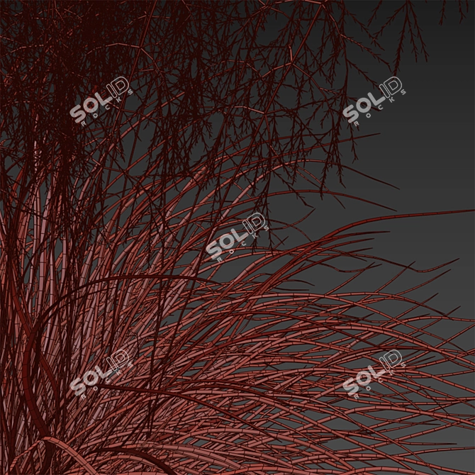 Golden Pike Turf | Luxurious Deschampsia 3D model image 3