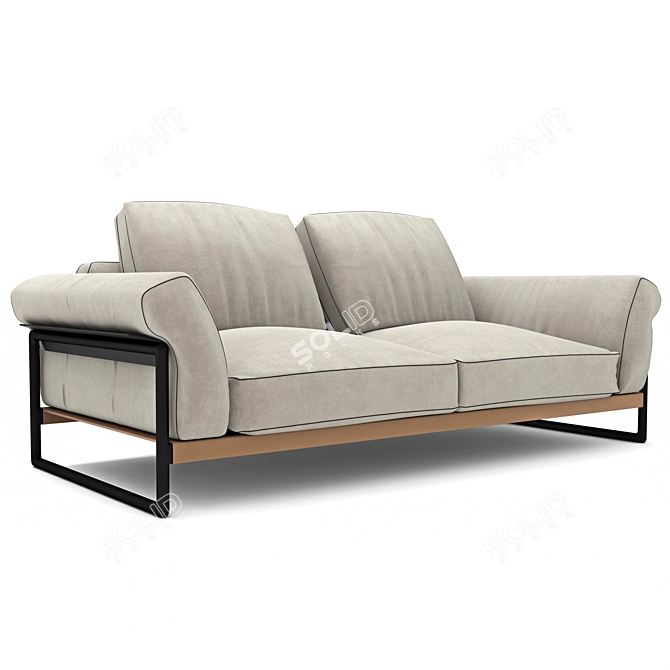 Zeno Light Sofa | Antonio Citterio 3D model image 2