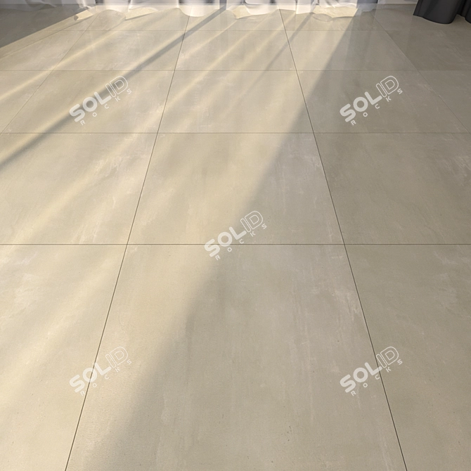 Luxury Marble Floor Tiles 3D model image 1