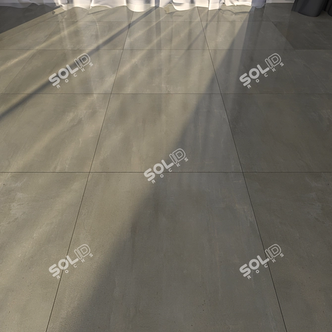 Marble Floor Tiles: HD Textures & Materials 3D model image 1