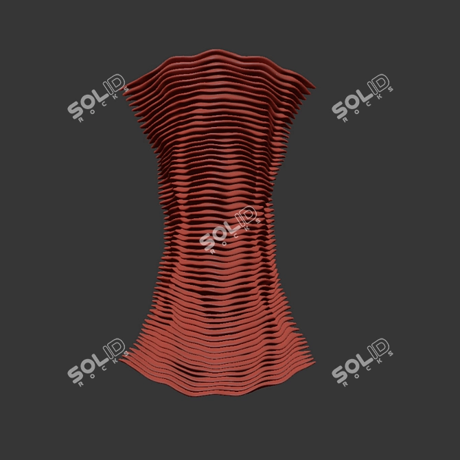 Arturo Alvarez Cors CR06: Elegant Suspension Lamp 3D model image 2