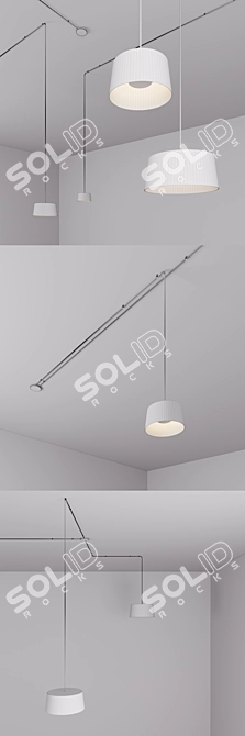 VIBIA TUBE: Versatile Illumination System 3D model image 3