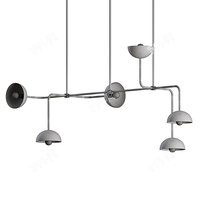 Minimalist Beaubien Lighting Collection 3D model image 3