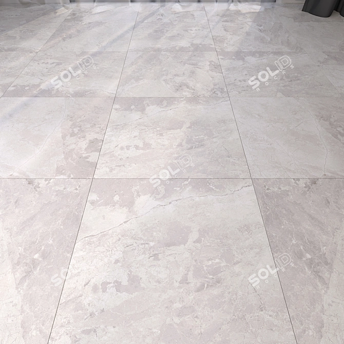 Elegant Marble Floor Collection 3D model image 1