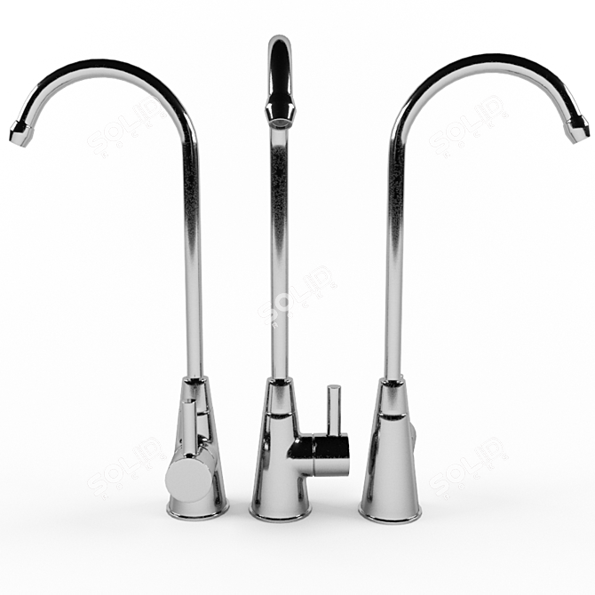 Crane Comfort LM3040C: Chic Chrome Drinking Water Faucet 3D model image 1