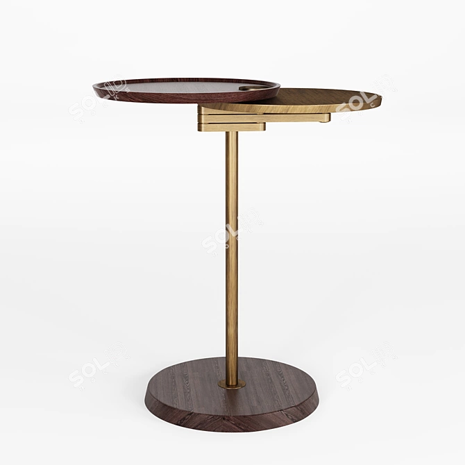 Wansheng Modern Table: Svelte Design 3D model image 1