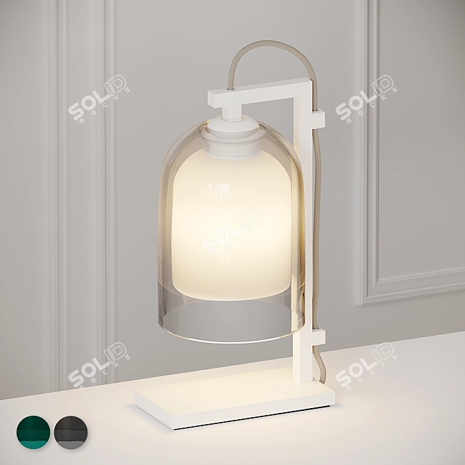 LUMI Table Lamps - Illuminate Your Space 3D model image 1