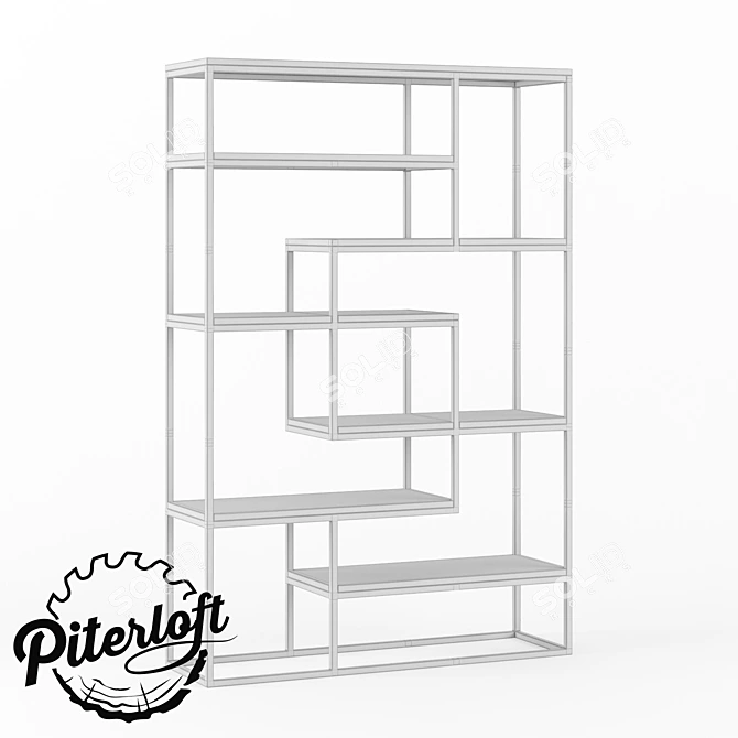 Industrial Rack Stewart | Loft Style 3D model image 2