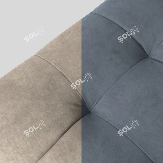 Title: Versatile Pouf Ottoman - Poof Hoff PF-1 3D model image 2