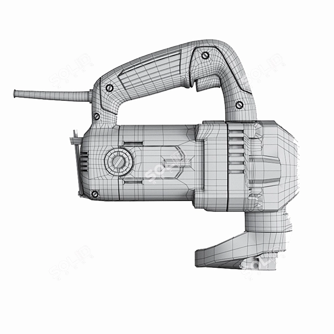 Title: Makita Sheet Metal Shears - Efficient Cutting Tool 3D model image 2
