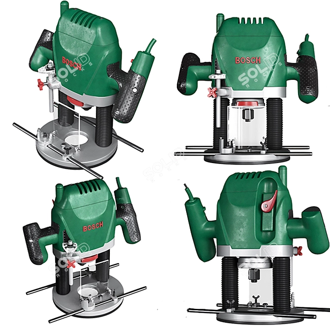 Fraser BOSCH: High-low Poly 3D Scene 3D model image 1