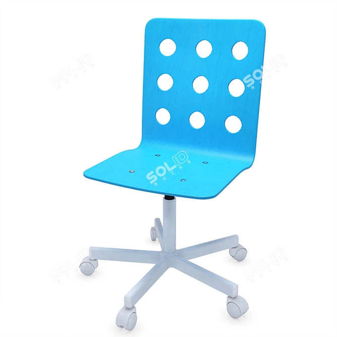Modern JULES Desk Chair Set 3D model image 1