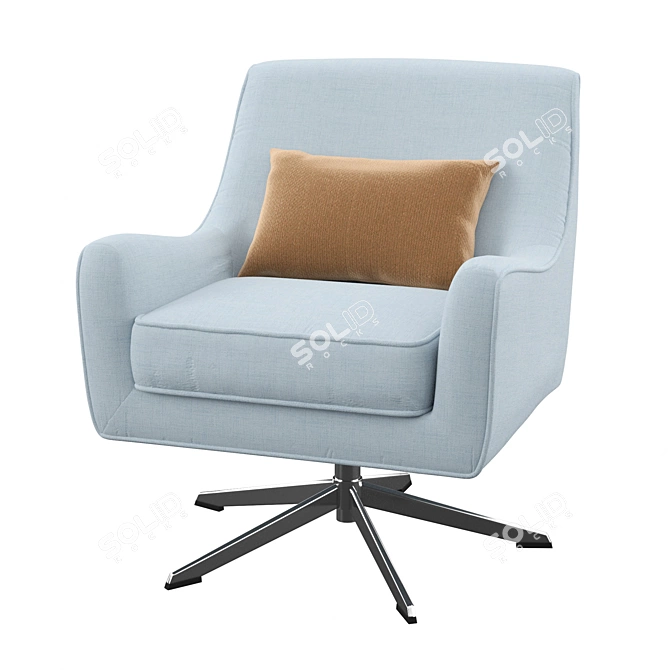 Sumner Swivel Chair 3D model image 1