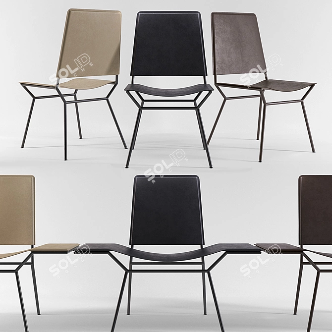 Aisuu Collection: Timeless Chairs 3D model image 1