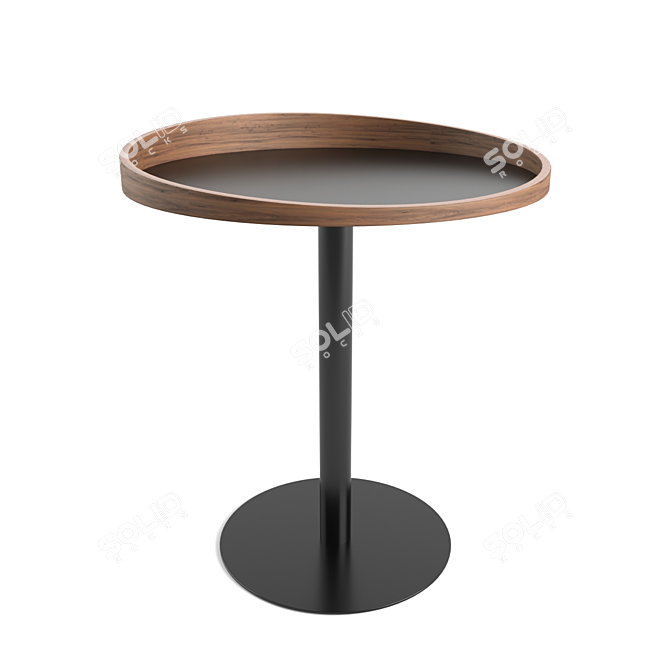 Metal Coffee Table Karlin 3D model image 1