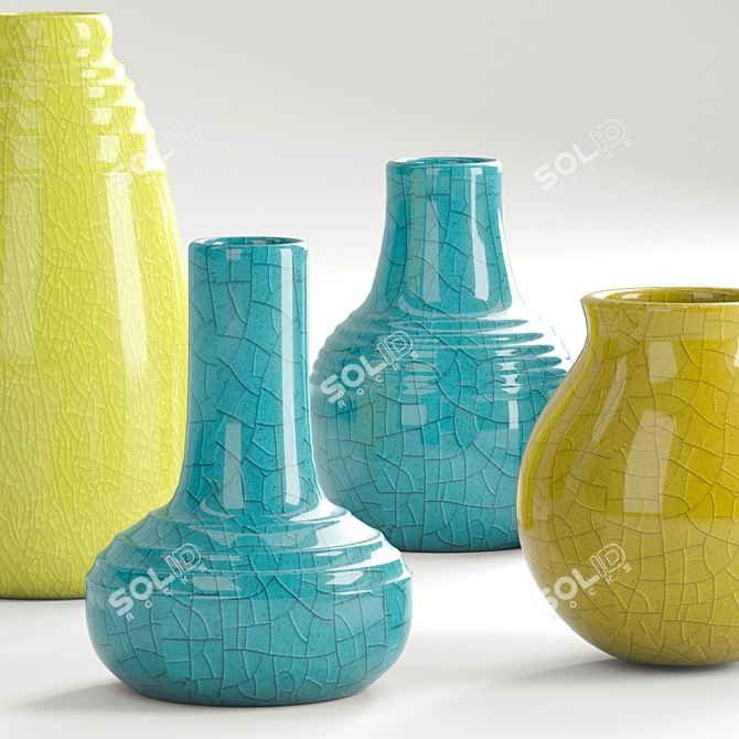 Versatile Vase Collection 3D model image 2