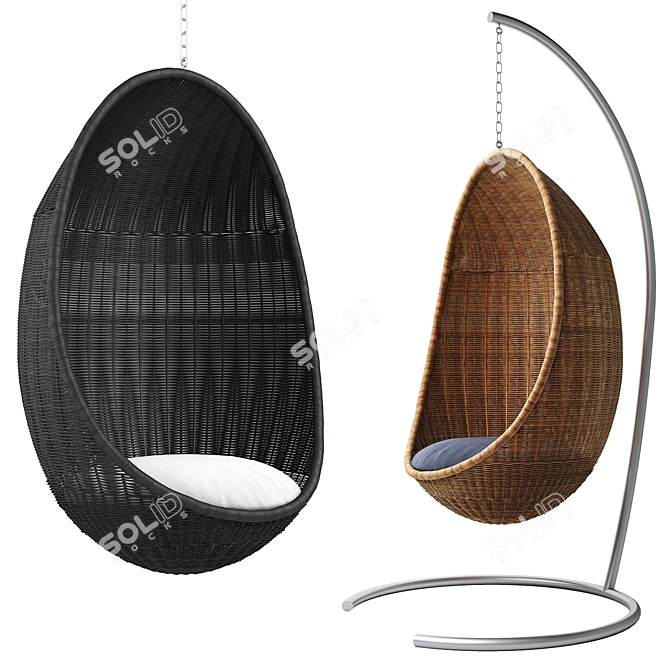 Hanging Egg Chair | Sika design
Hanging Egg Chair - Danish Design Icon
Danish Design Hanging Egg Chair 3D model image 2