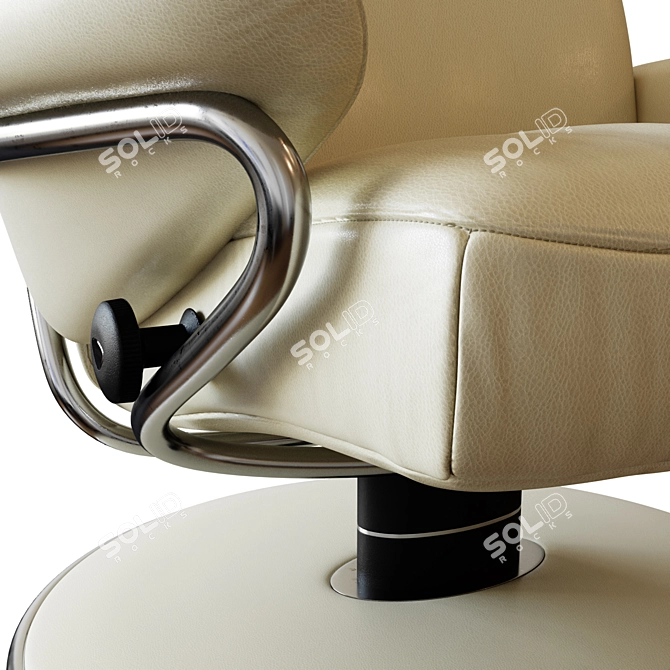 Ultimate Stressless Jazz Recliner 3D model image 2