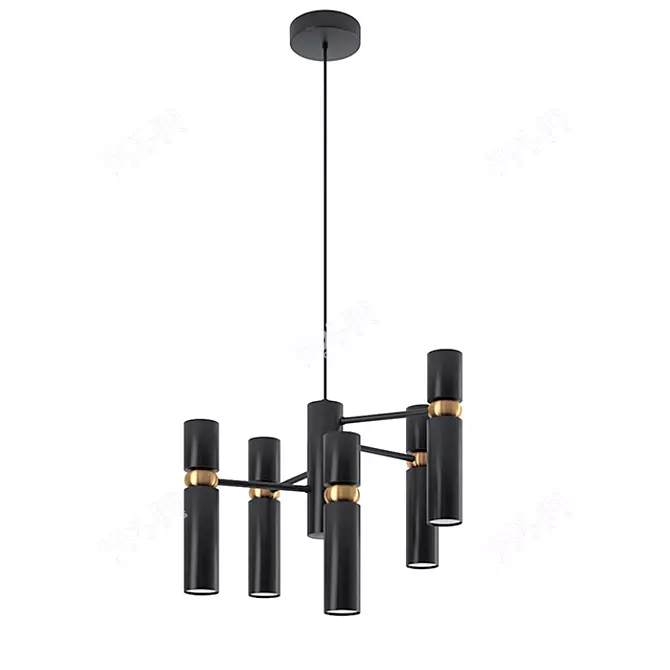 Stunning VIOKEF Edgar Pendant Light 3D model image 1