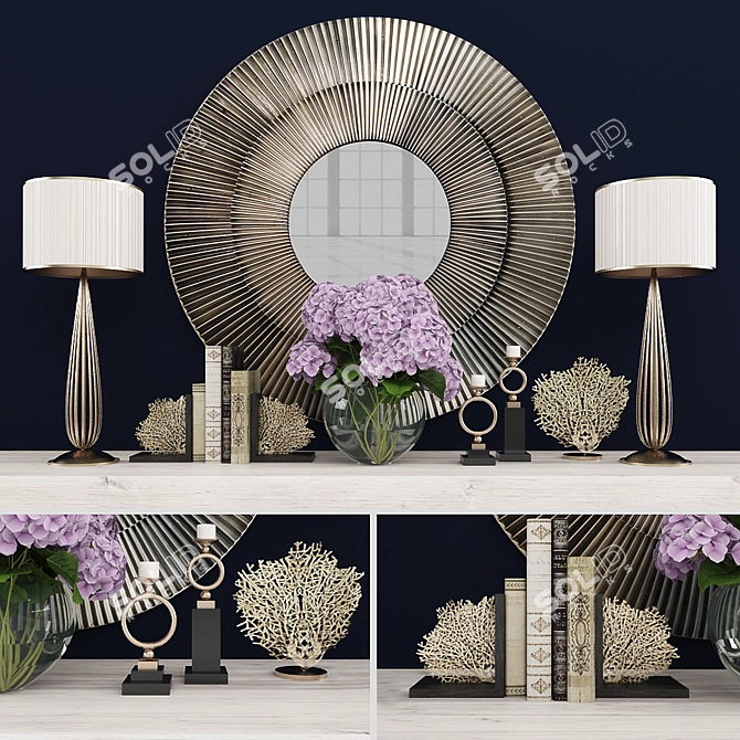 Luxury Decor Set 35: Elegant & Versatile 3D model image 1