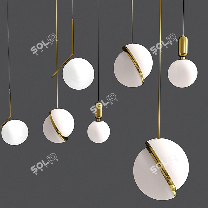 Versatile 3D Light Set 3D model image 1