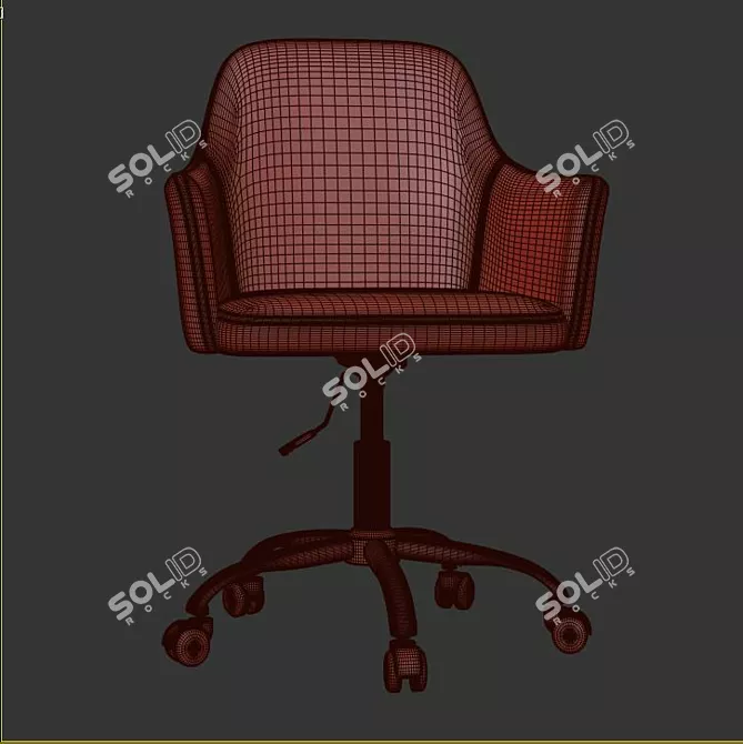 ErgoFLEX Executive Office Chair 3D model image 3