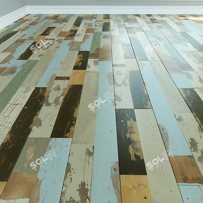 WINEO Laminate Flooring - Natural Wood Parquet 3D model image 1