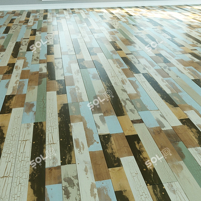 WINEO Laminate Flooring - Natural Wood Parquet 3D model image 2