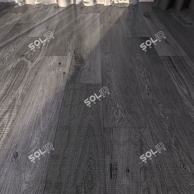 High Definition Parquet Flooring 3D model image 3