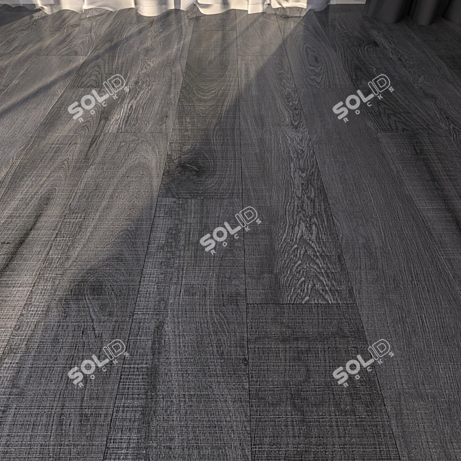 Premium Parquet Flooring: HD Textures 3D model image 1