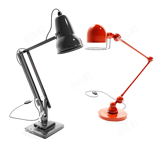 Modern Illumination Set 3D model image 1