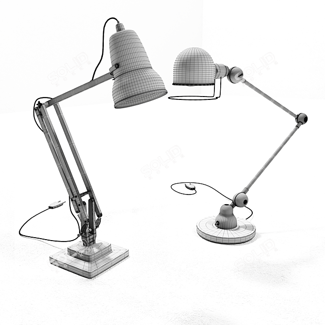Modern Illumination Set 3D model image 3