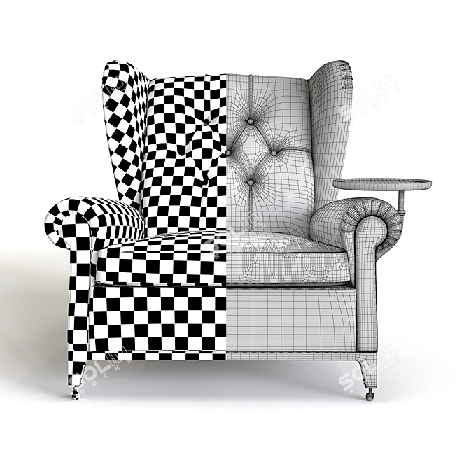 Italian Elegance: Poltrona Frau 2019 3D model image 3