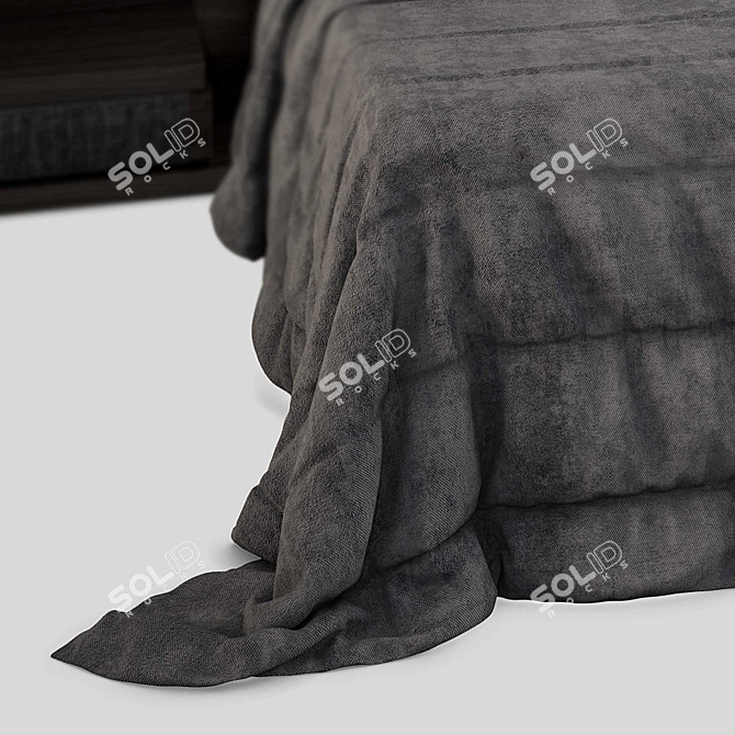 Luxury Bed Set - Vray & Corona 3D model image 2