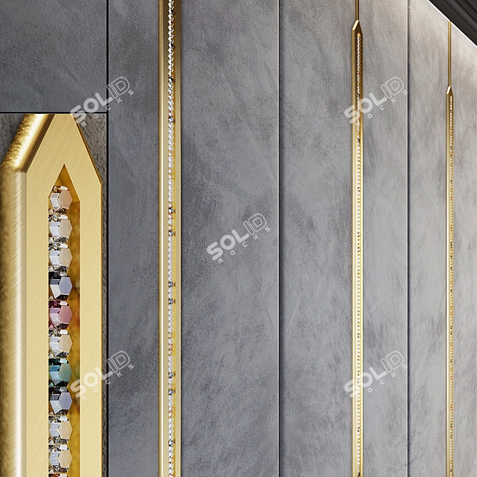 Luxury Decorative Panel - 3200x3000 mm 3D model image 2