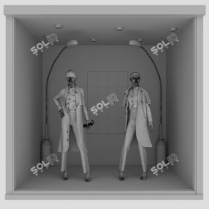 Fashion Showcase: Elegant Design 3D model image 3