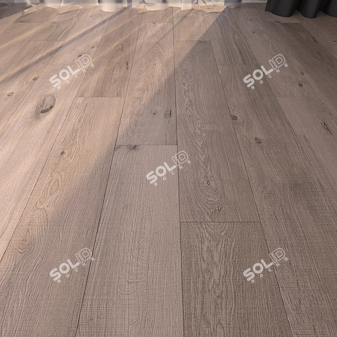 High-Def Parquet Flooring Collection 3D model image 1