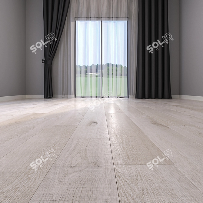 HD Parquet Floor Textures: Corona & Vray Materials 3D model image 2