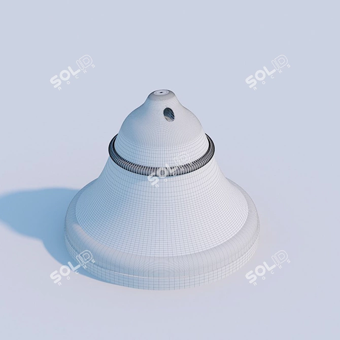 Gold Mandarin Concrete Separator 3D model image 3