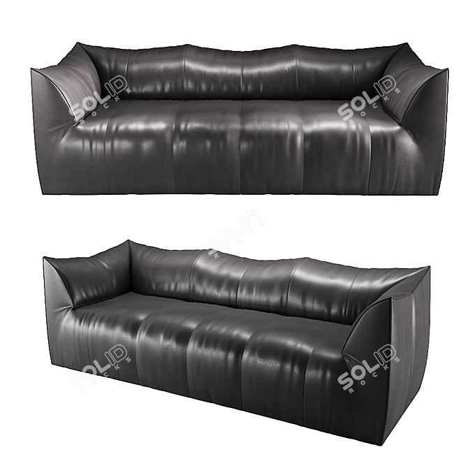 Fashionably Chic La Bambole Sofa 3D model image 1