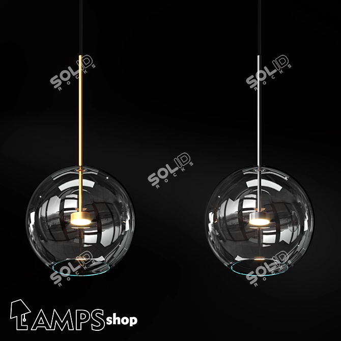 Bolle: Sleek and Stylish Lighting 3D model image 1