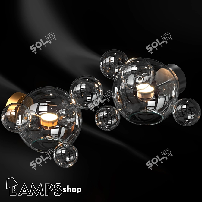 Bolle Wall: Stylish Illumination For Your Home 3D model image 1