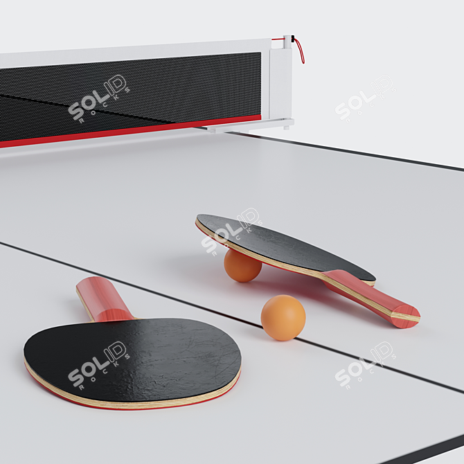 Ultimate Tournament HPL Tennis Table 3D model image 2