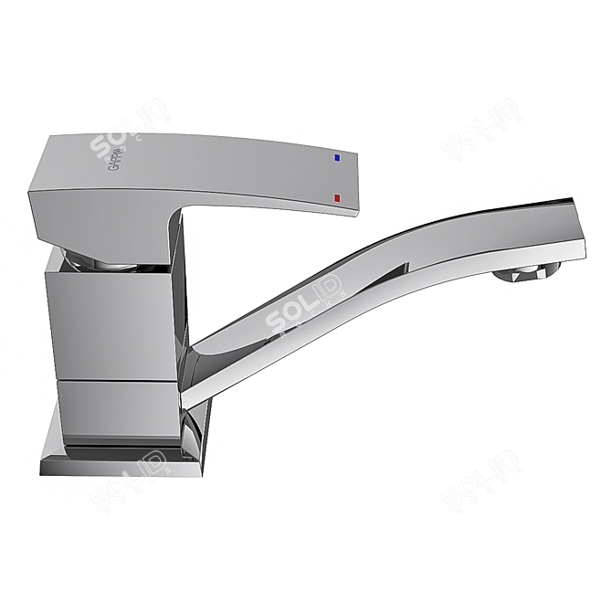 Gappo G4507 Bathroom Sink Mixer 3D model image 2