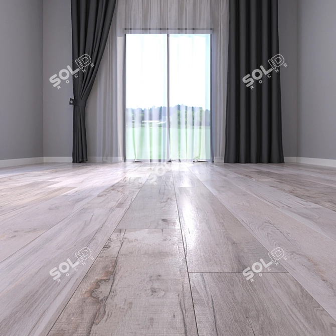  HD Parquet Floor Textures 3D model image 2