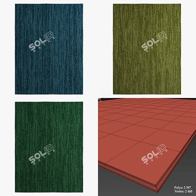 Vorwerk Rugs_525: Superior Sonic Collection 3D model image 2