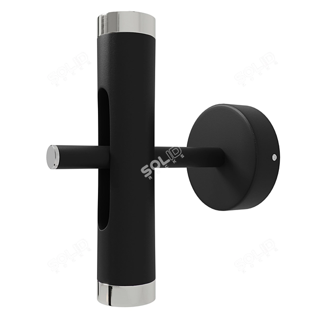 Modern Ambit Wall Sconce: Elegant Illumination 3D model image 2