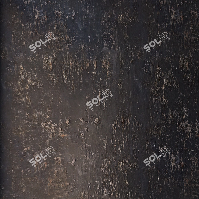 Seamless Metal Texture: High Detail, Vray Material 3D model image 3